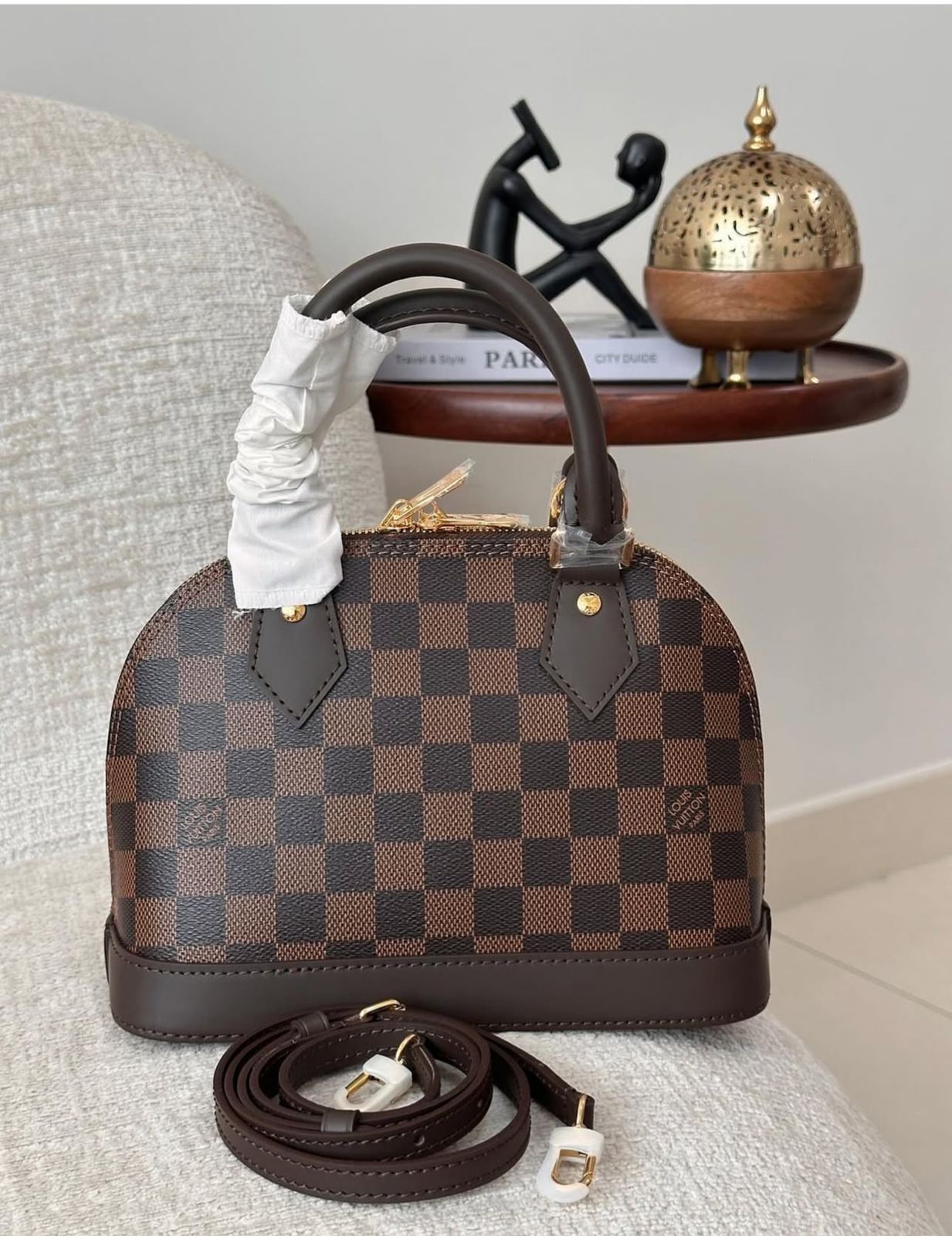 ALMA BB super master quality real leather