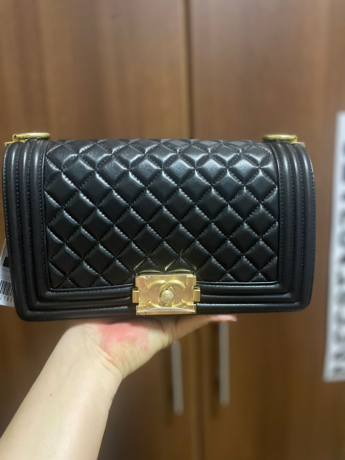 CC LE BOY super master quality real leather