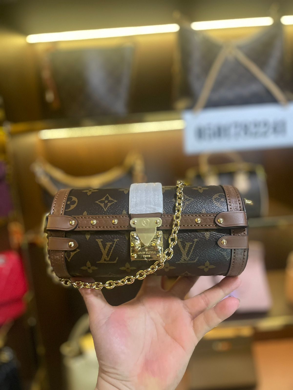 PAPILLON BB super master real leather