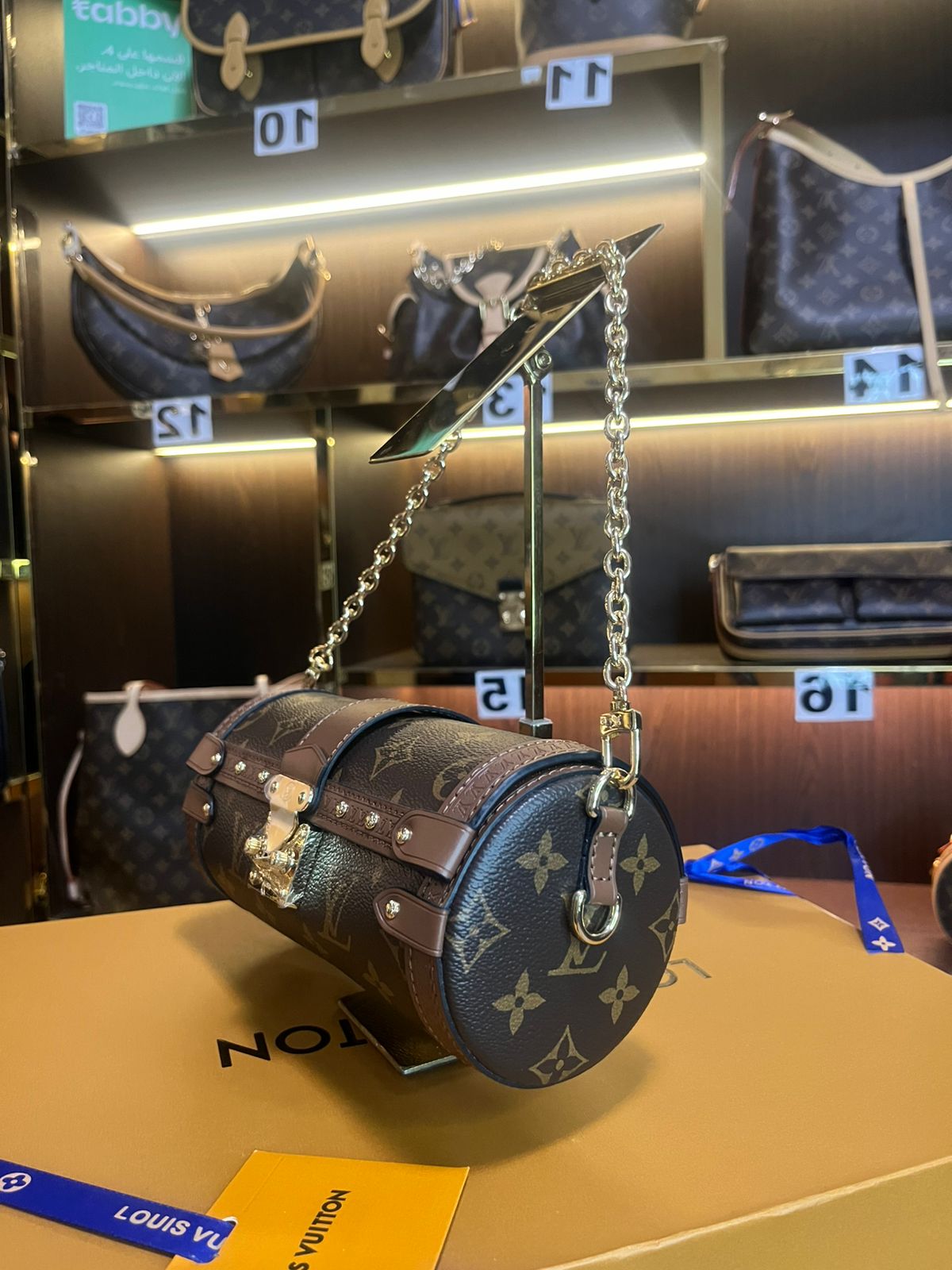 PAPILLON BB super master real leather