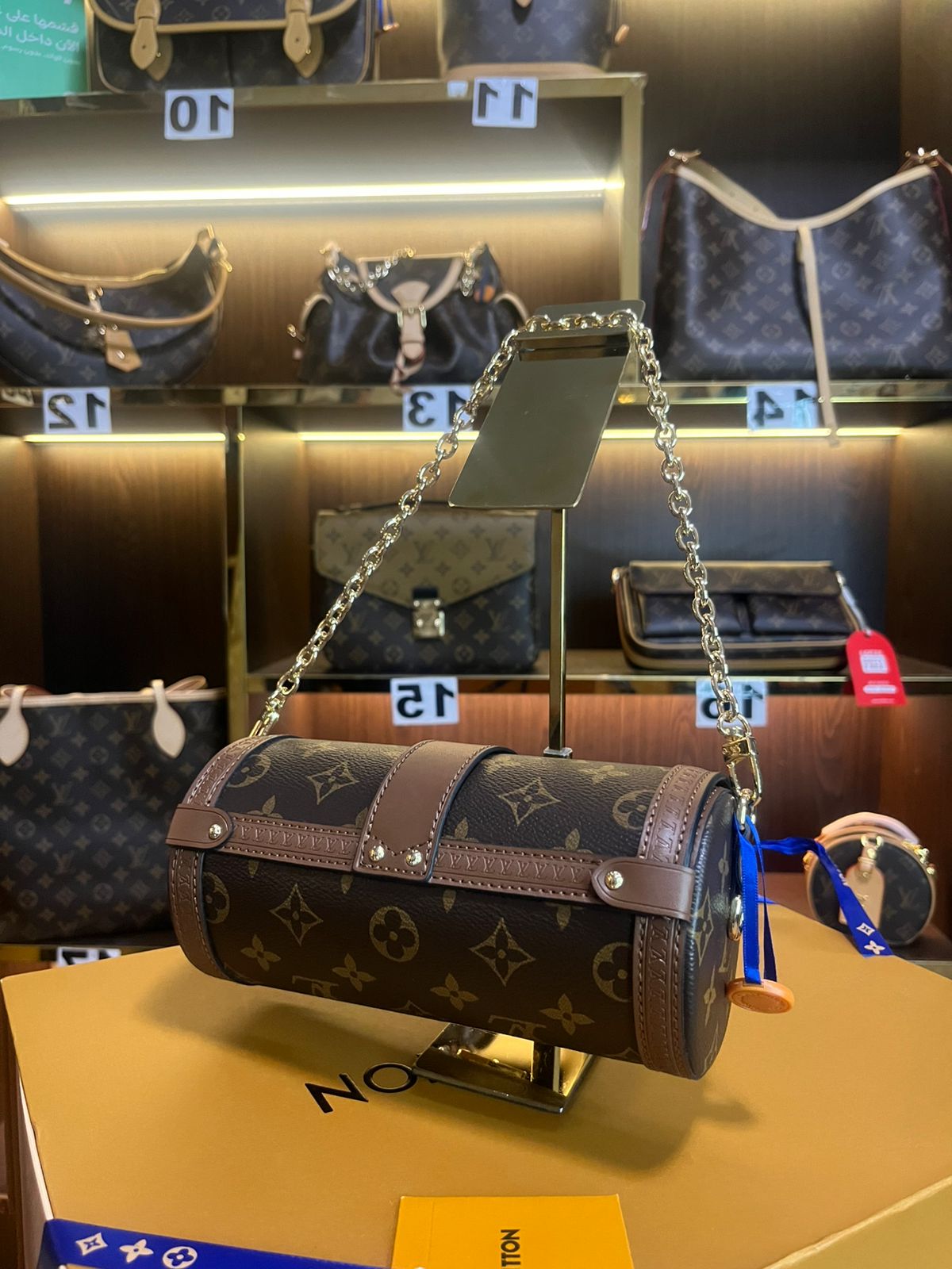 PAPILLON BB super master real leather