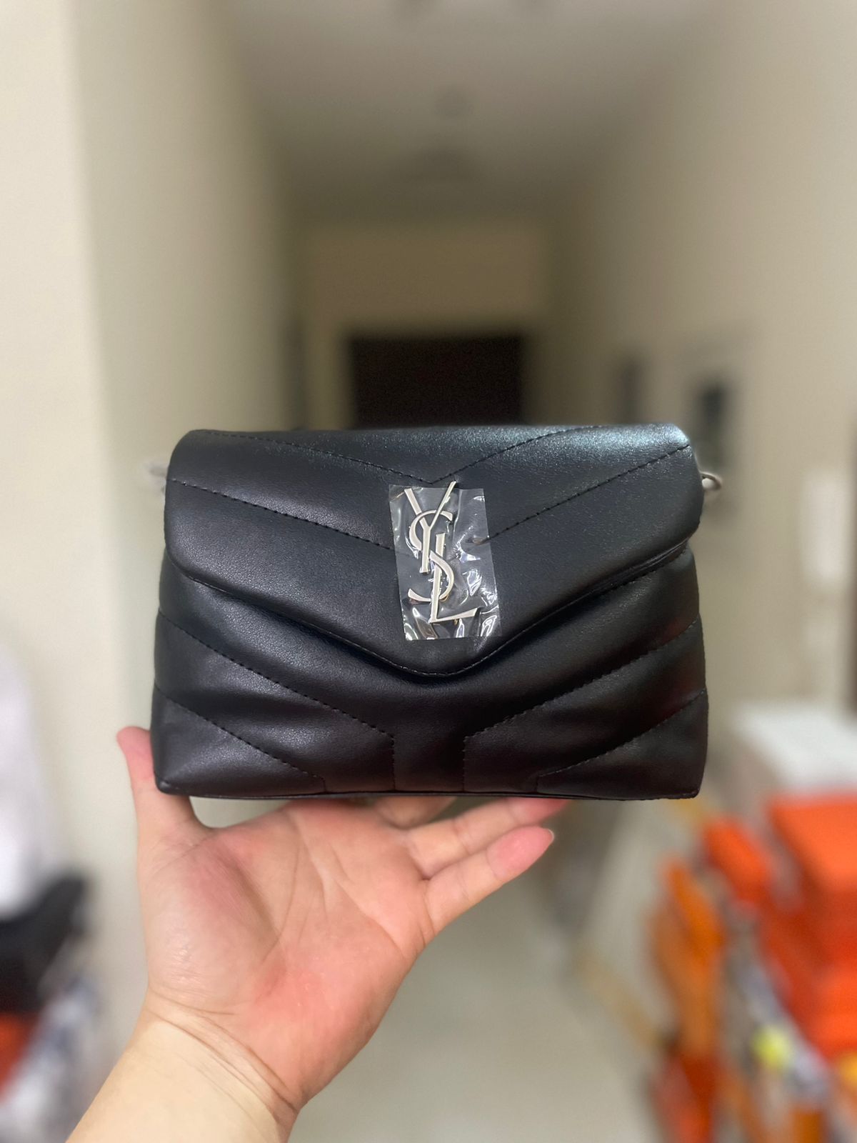 YSL MINI SLING BAG super master real leather