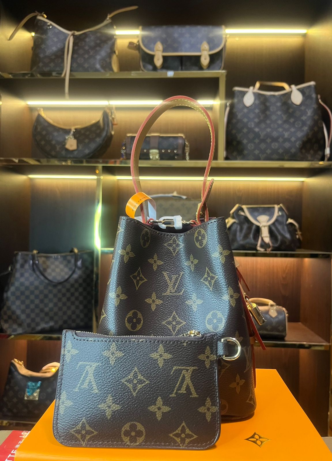 ALL IN SMALL super master real leather