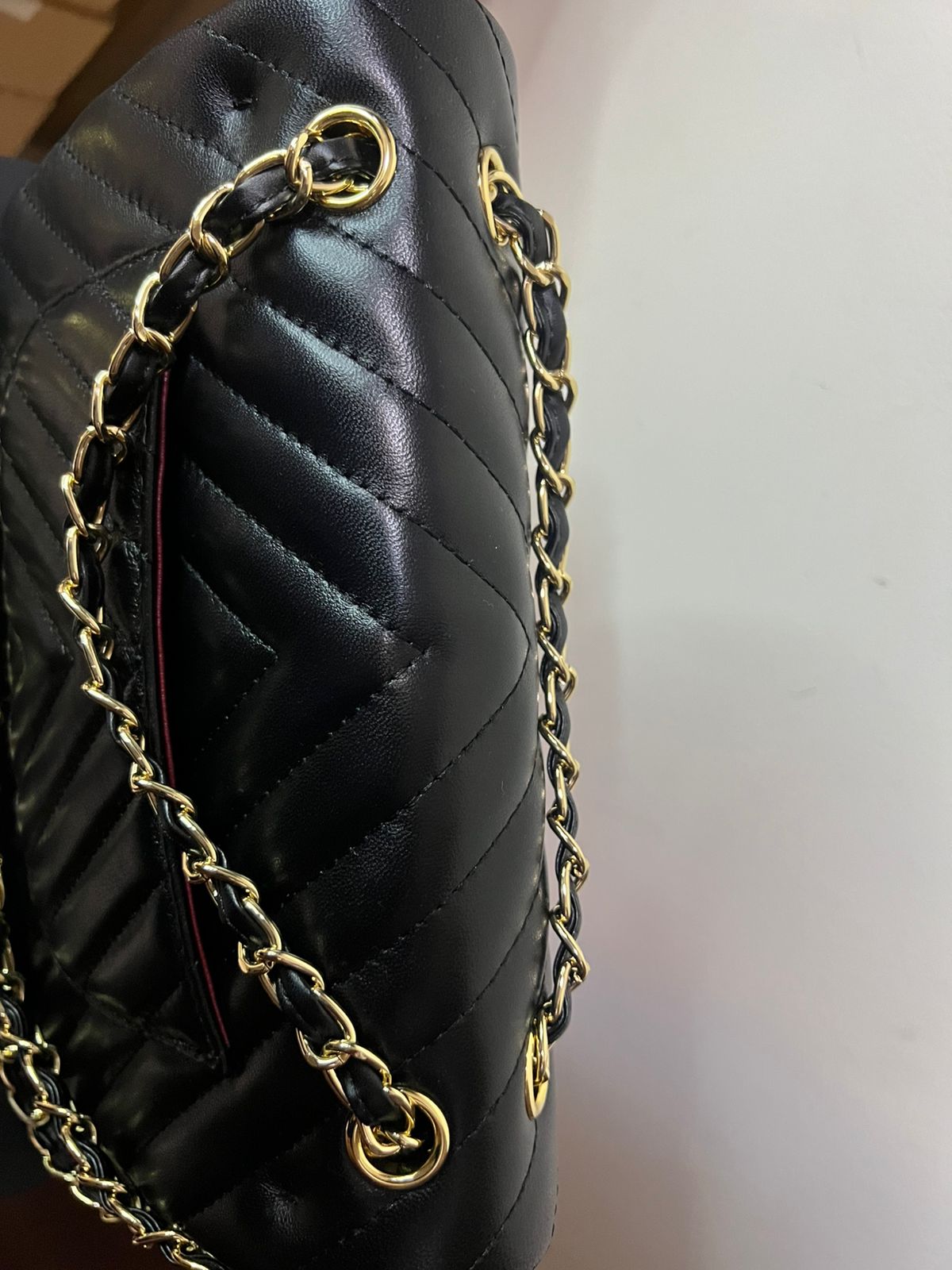 CC FLAP V super master real leather
