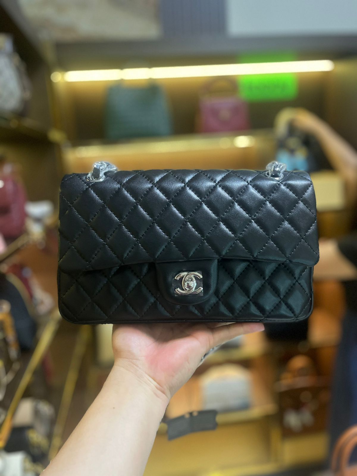CC DOUBLE FLAP super master real leather