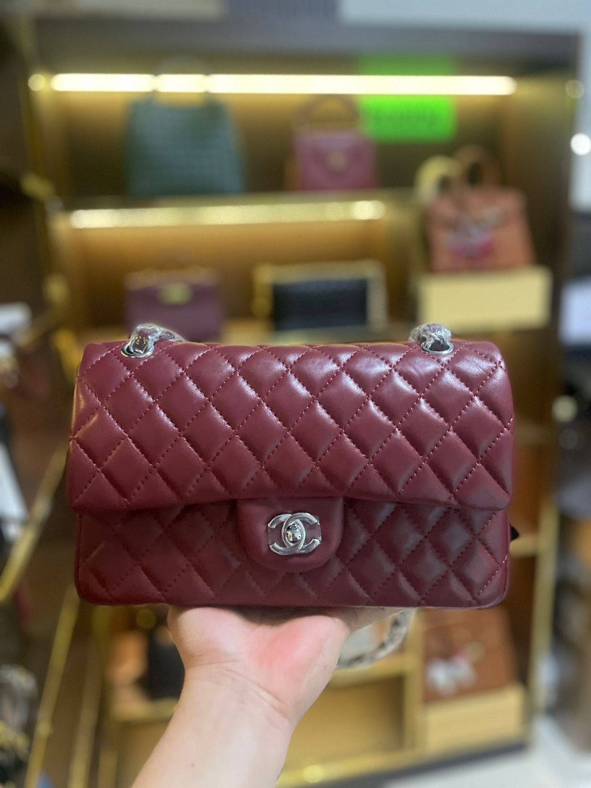 CC DOUBLE FLAP super master real leather