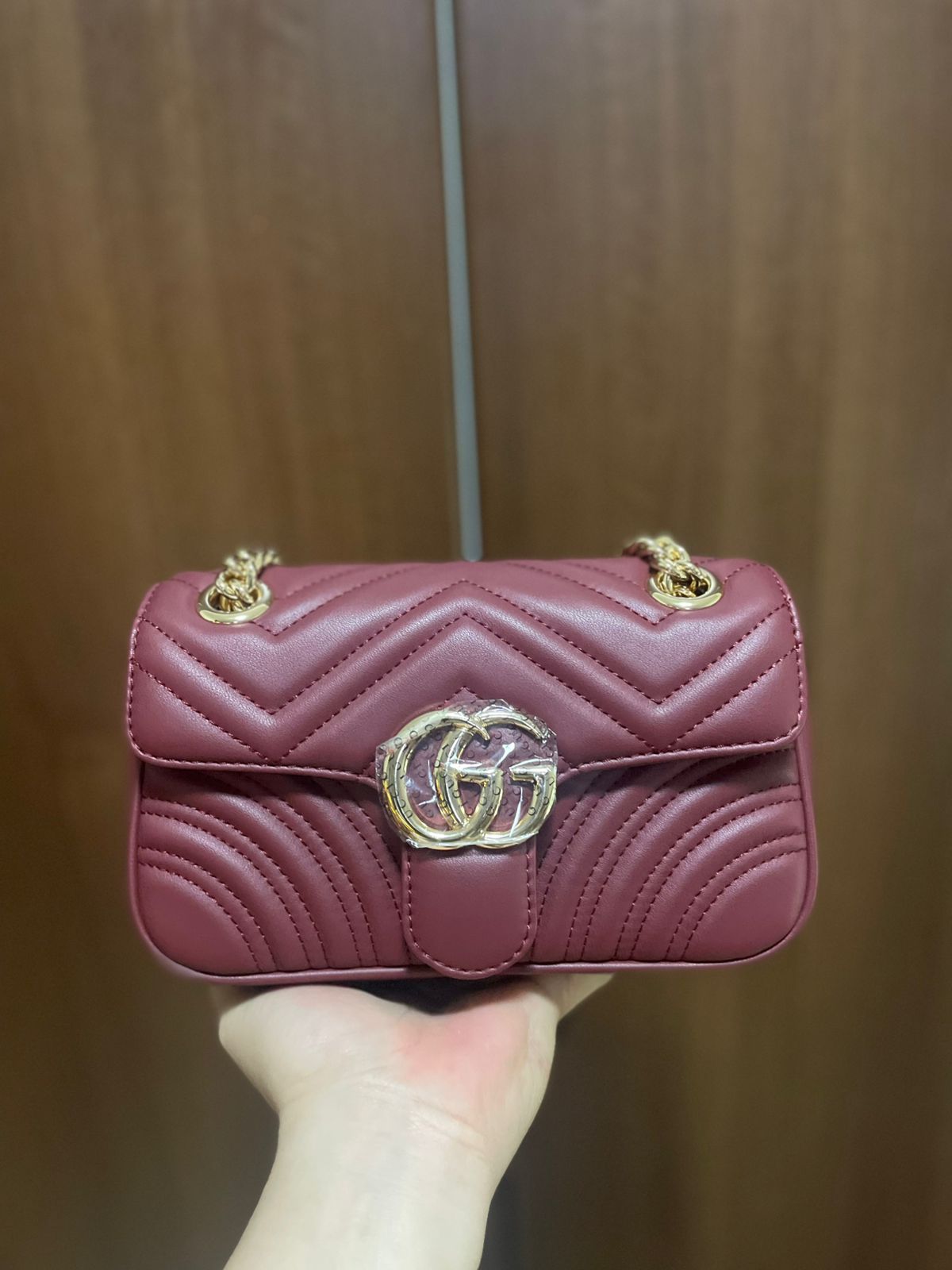 GG MARMONT 20CM super master real leather