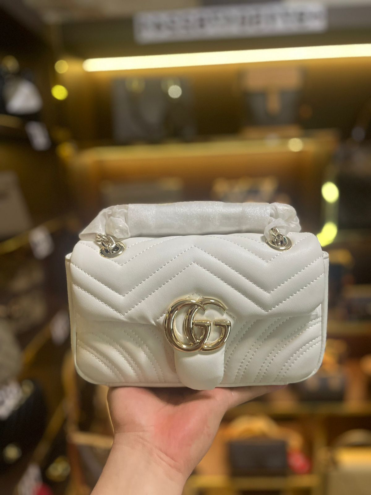 GG MARMONT 20CM super master real leather