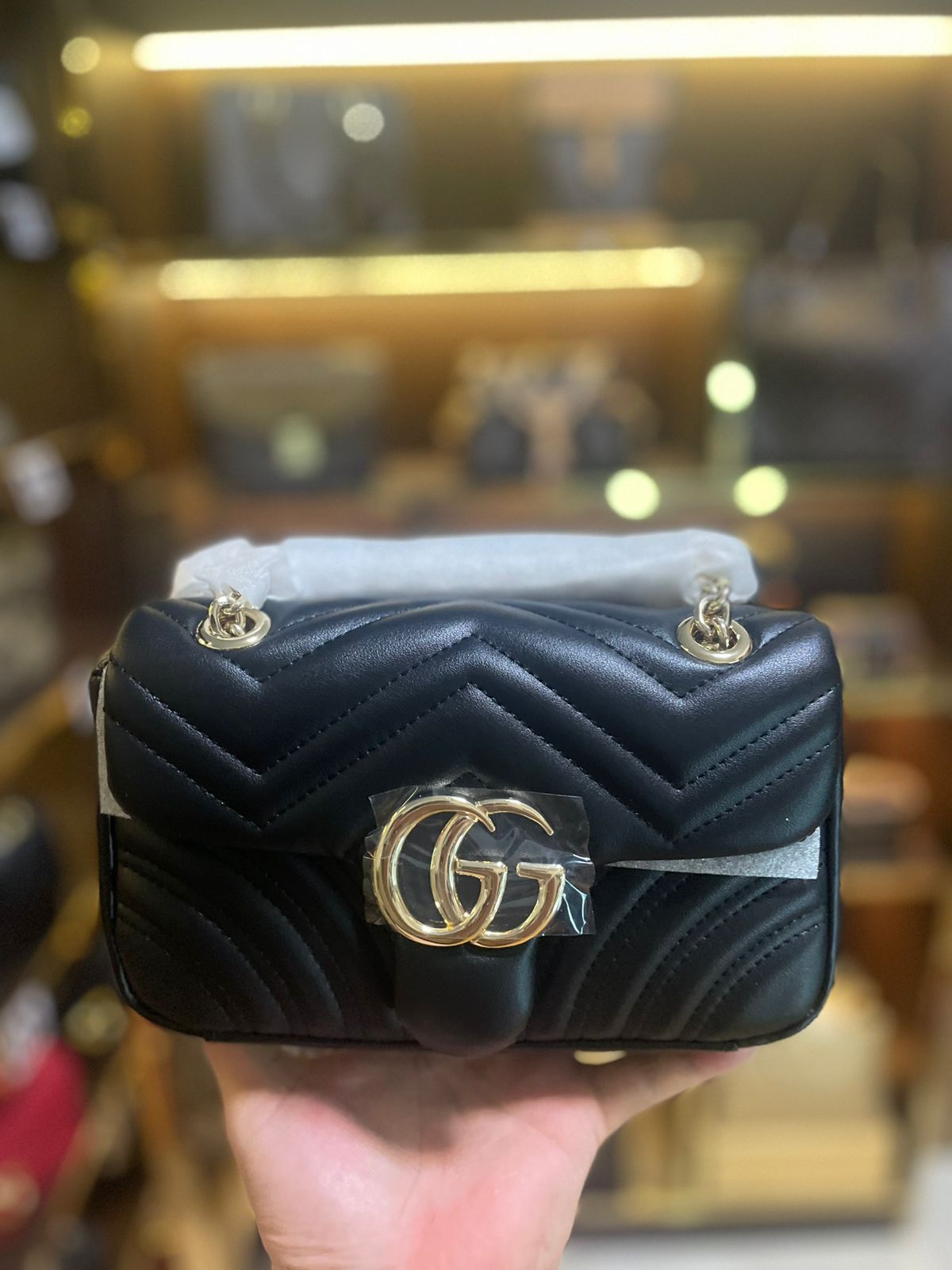 GG MARMONT 20CM super master real leather
