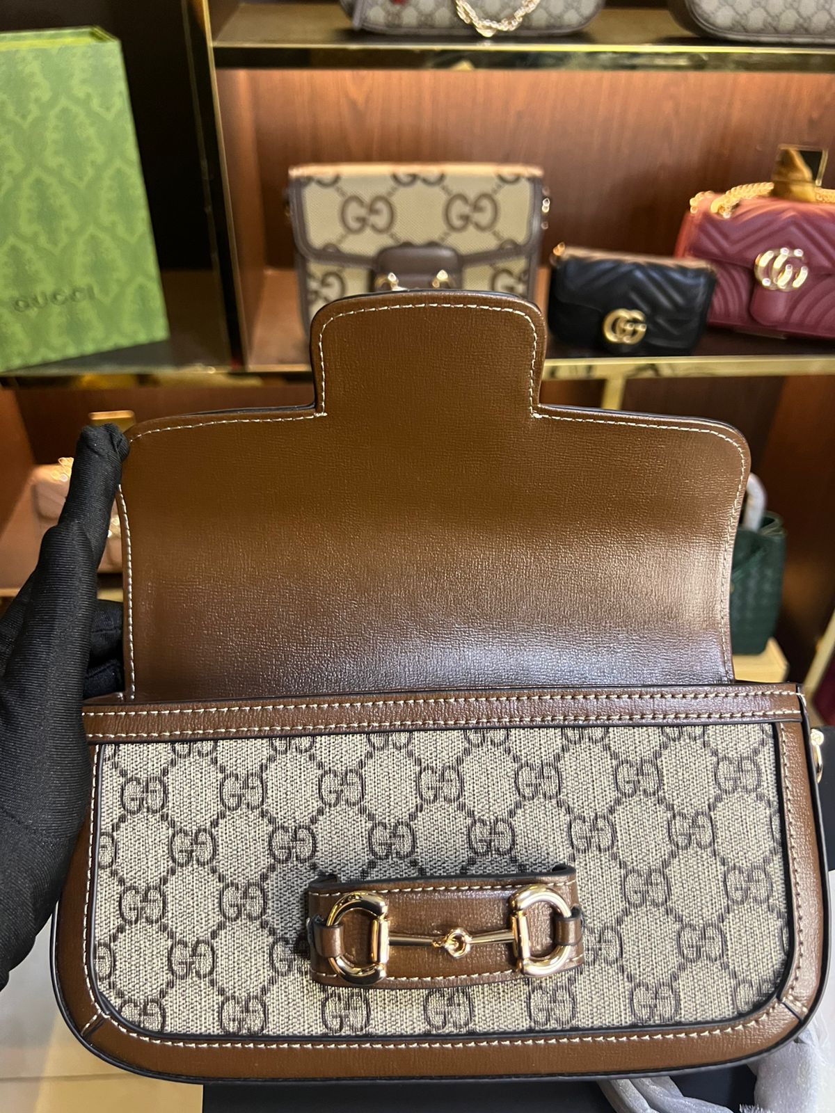 GG HORSEBIT BB super master quality real leather