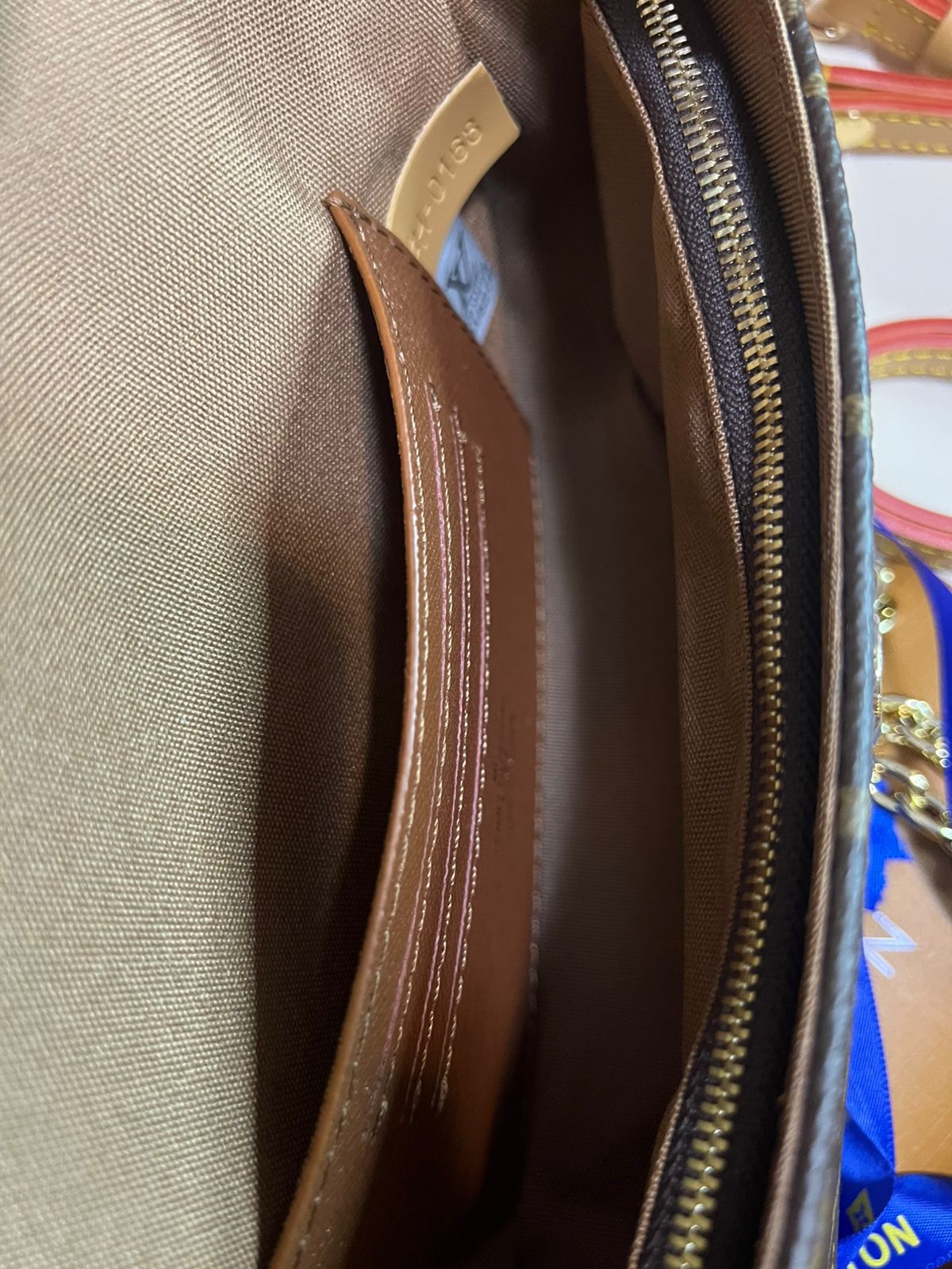 LV IVY MINI super master real leather