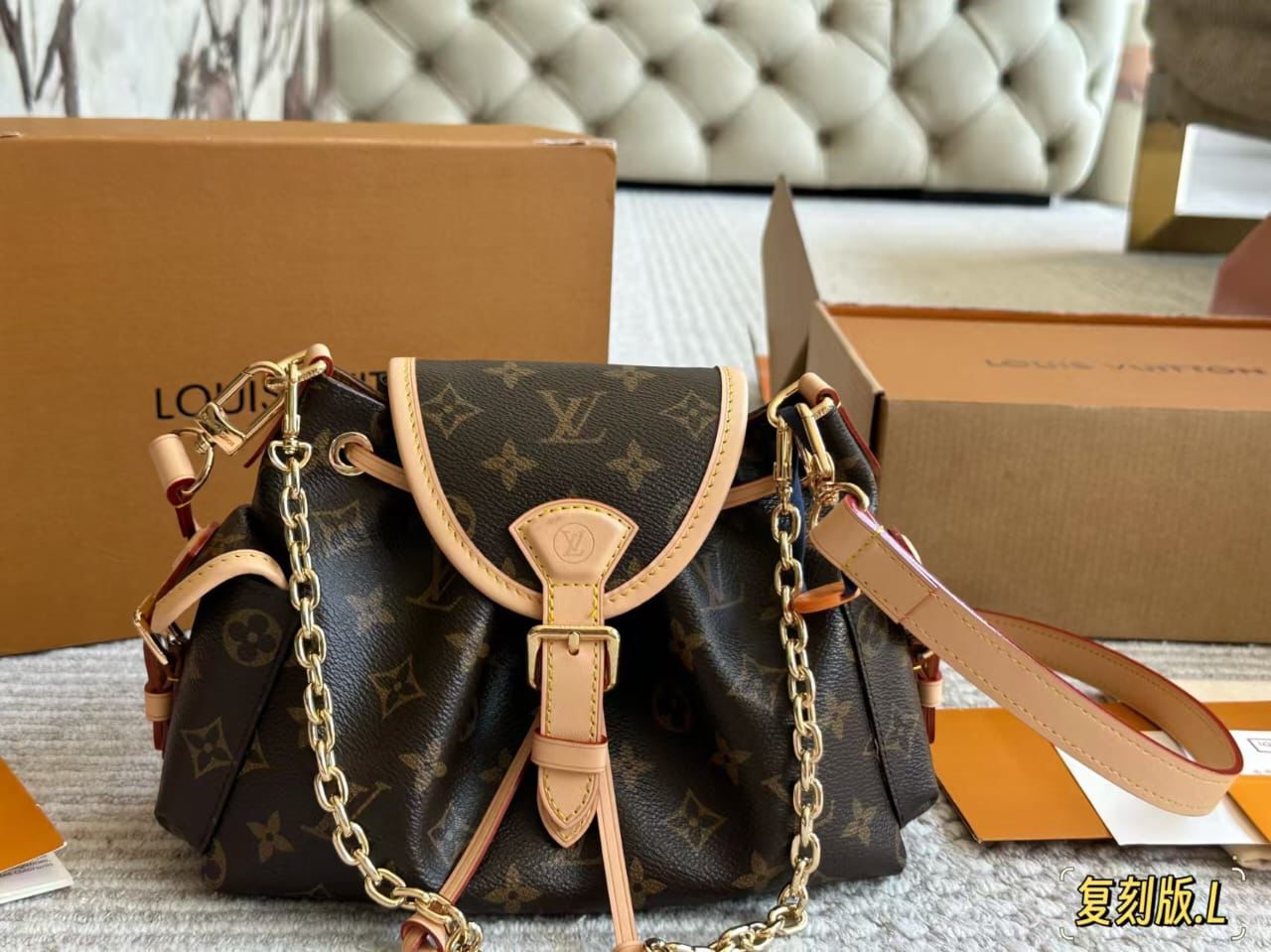 ODYSSEE HANDBAG 27M super master real leather