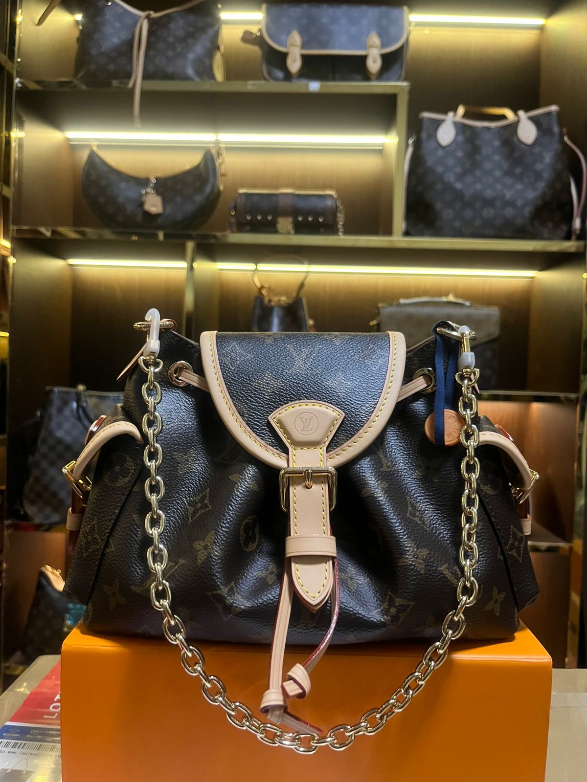 ODYSSEE HANDBAG 27M super master real leather