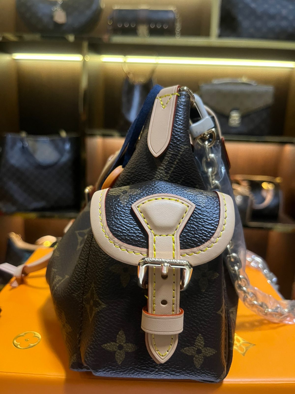 ODYSSEE HANDBAG 27M super master real leather