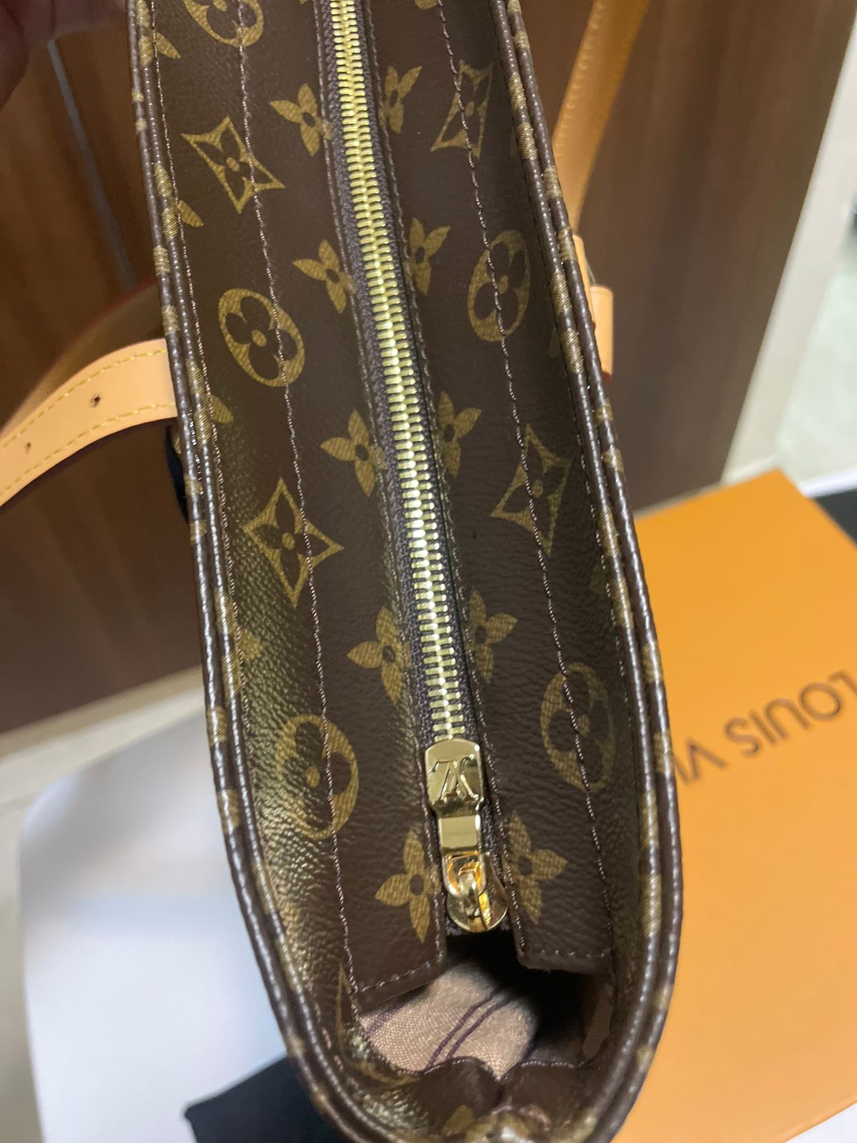 TOCU TOTE BAG 42CM super master real leather