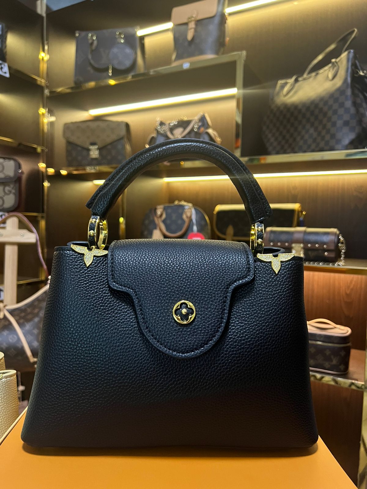 CAPPIUCCINE BLACK 27CM super master real leather