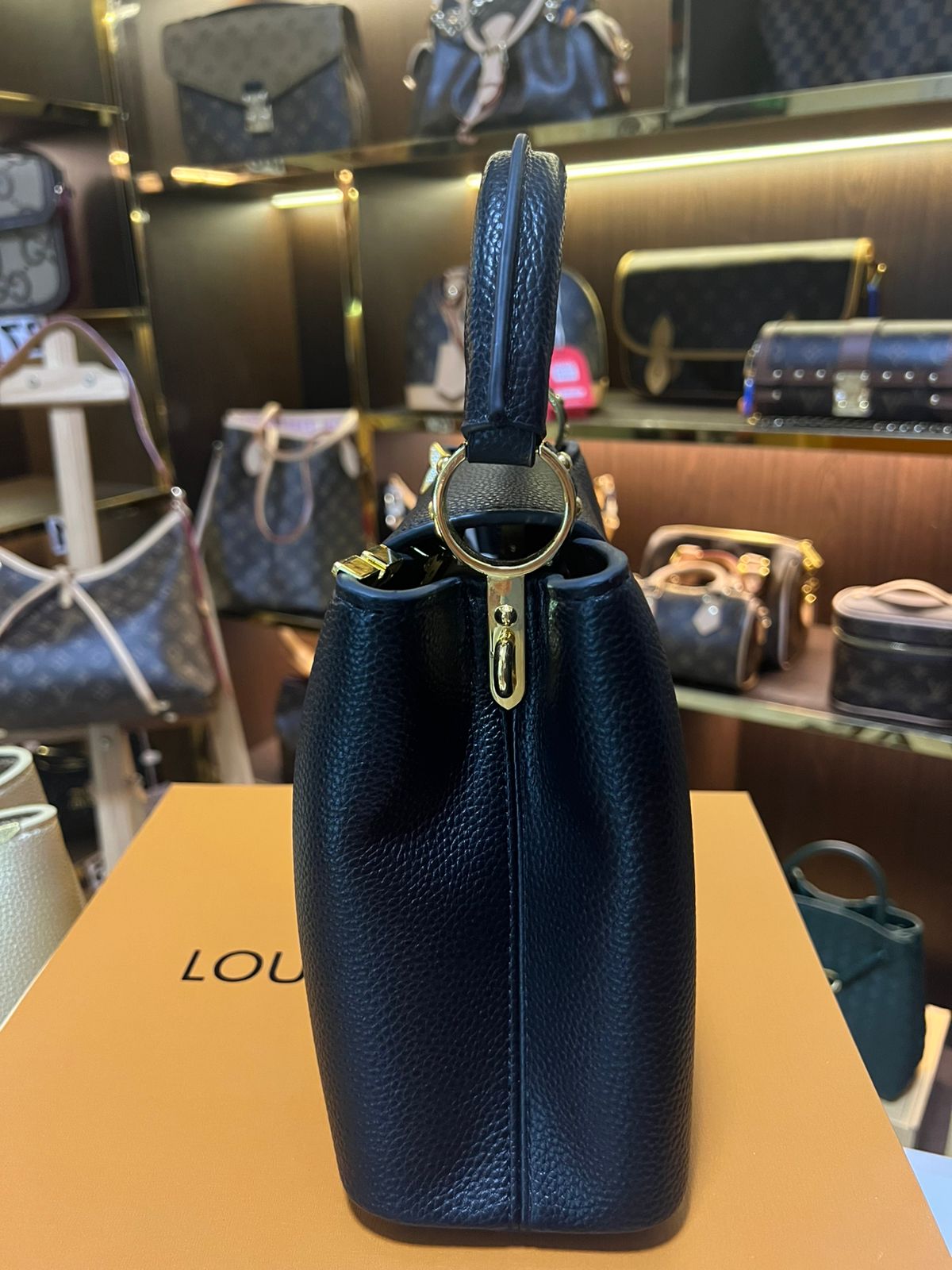 CAPPIUCCINE BLACK 27CM super master real leather
