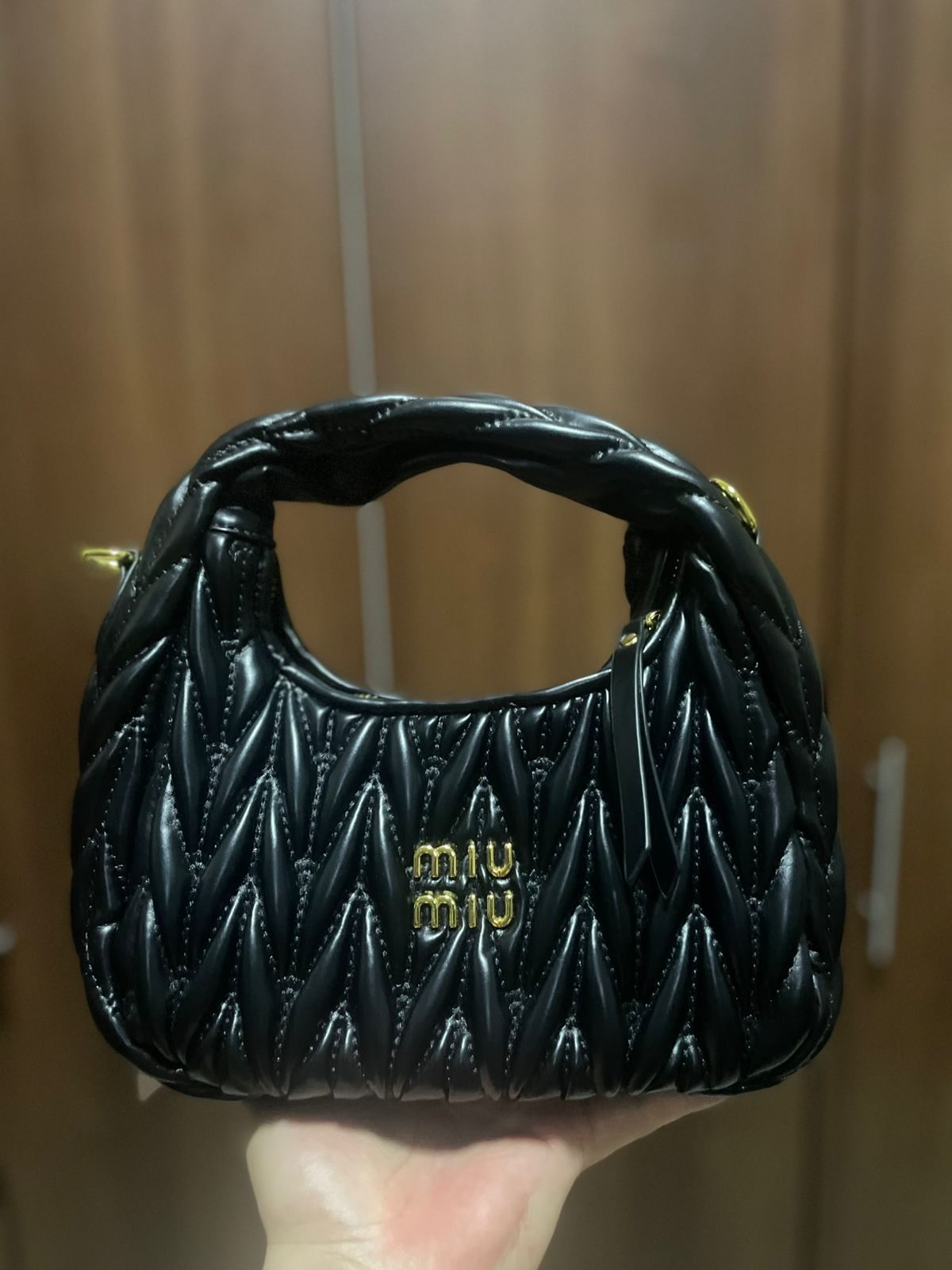 MIU2X WONDER 26CM super master quality real leather
