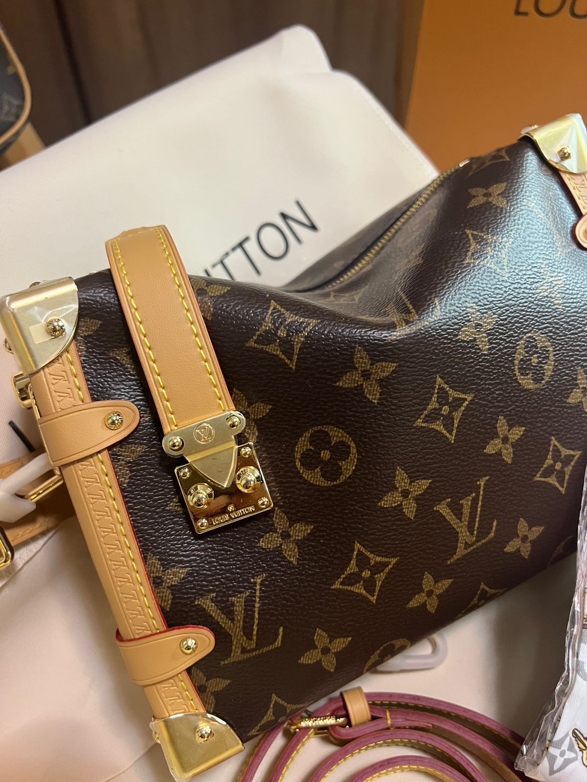 LV PICO SIDE TRUNK MONOGRAM super master real leather