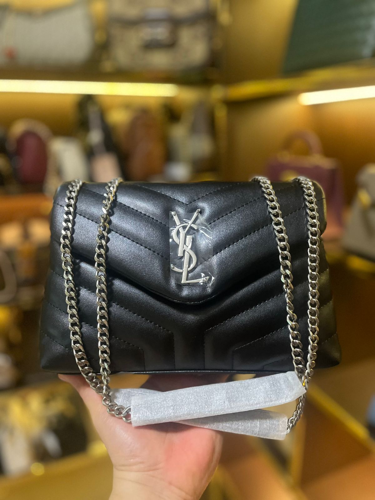 YSL SLING AND SHOULDER 26CM super master real leather