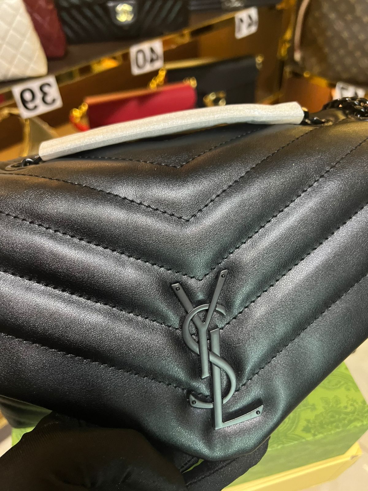 YSL BAG 30CM super master quality real leather