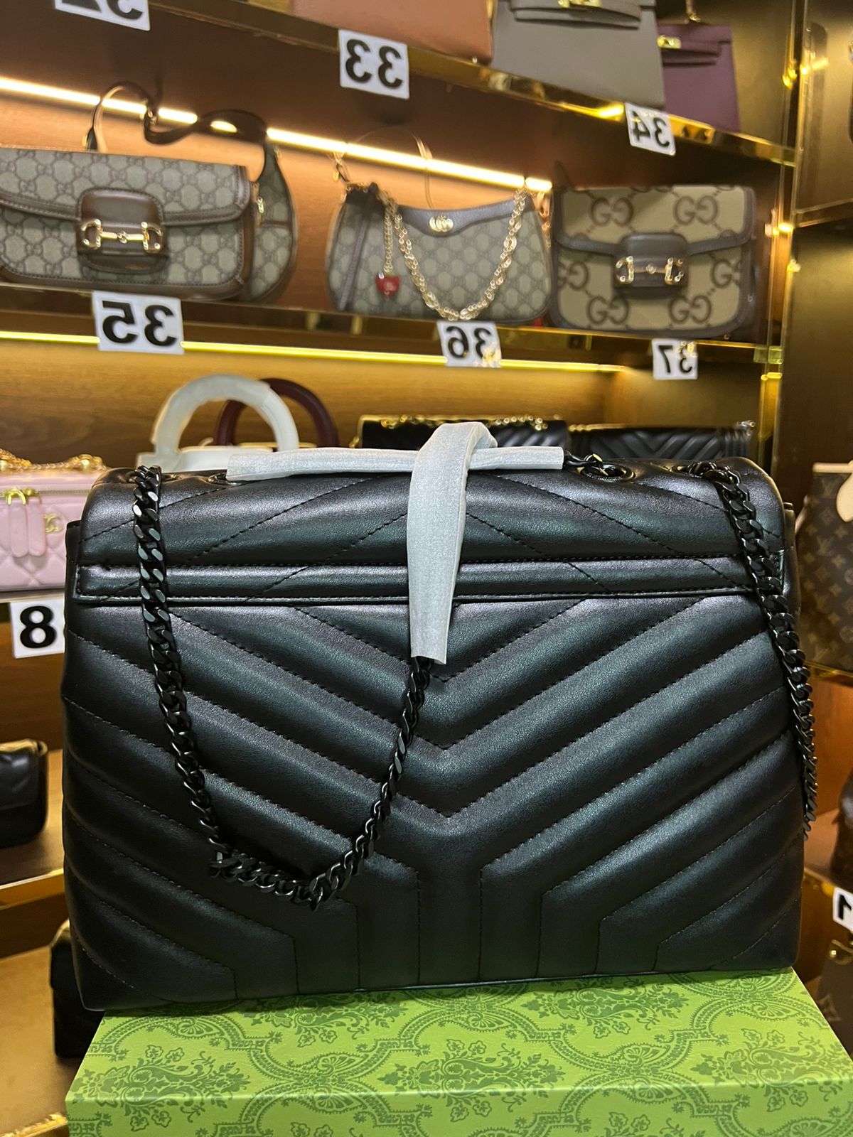 YSL BAG 30CM super master quality real leather