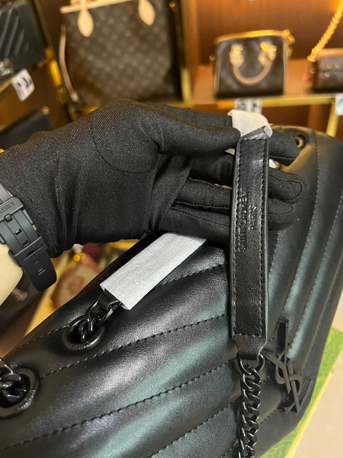 YSL BAG 30CM super master quality real leather